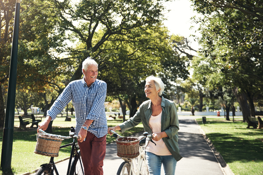 People Riding Bikes 