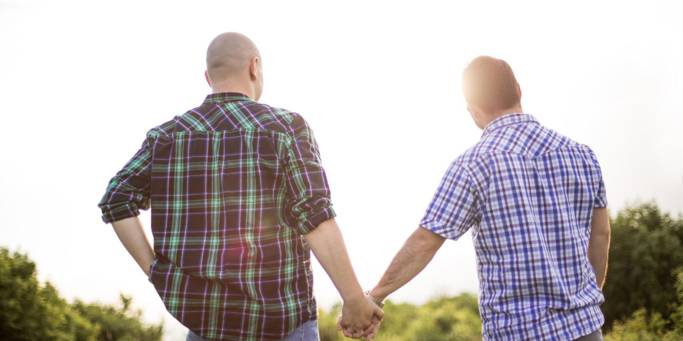 LGBTQ Couple Holding Hands
